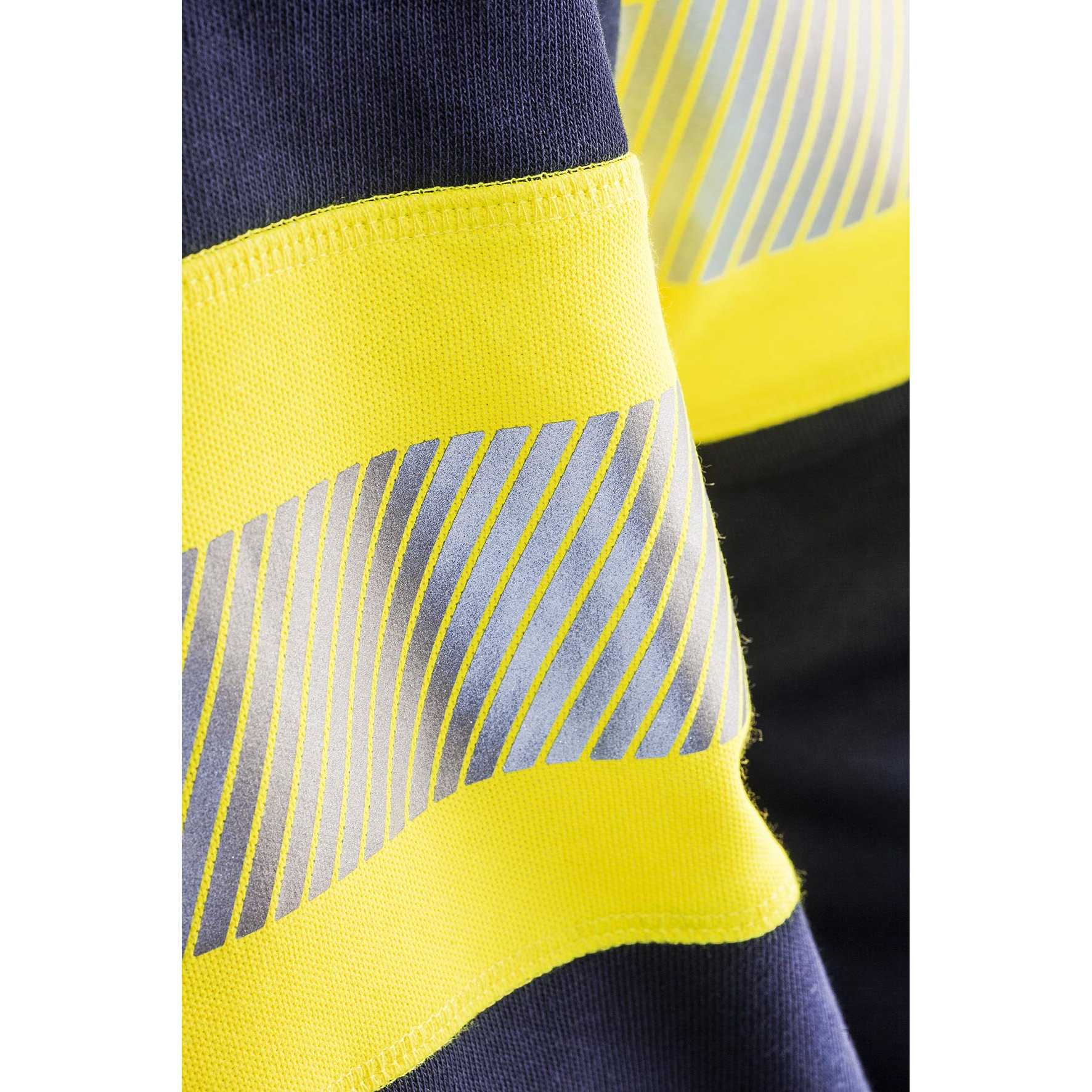 BLAKLADER 33591158 Hi Vis Sweater Hi Vis Reflective Work Sweatshirt MEN - 100% Cotton